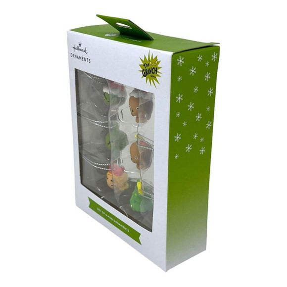 Hallmark Dr. Seuss How The Grinch Stole Christmas! Miniature Ornaments Set of 6 - Picture 5 of 11